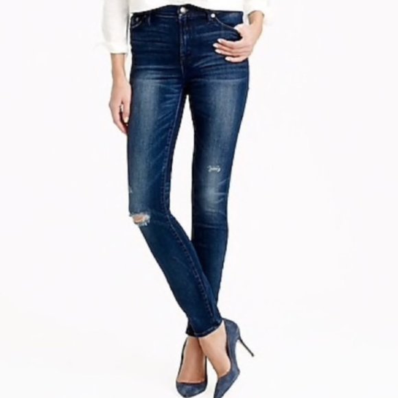 J Crew Denim - J Crew highrise lookout blue jean denim pants size 24